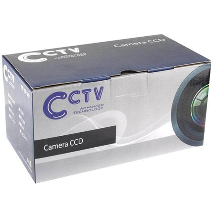 Compact Color Infrared Security Camera for Home Monitoring boxed product showing CCTV Camera CCD packaging