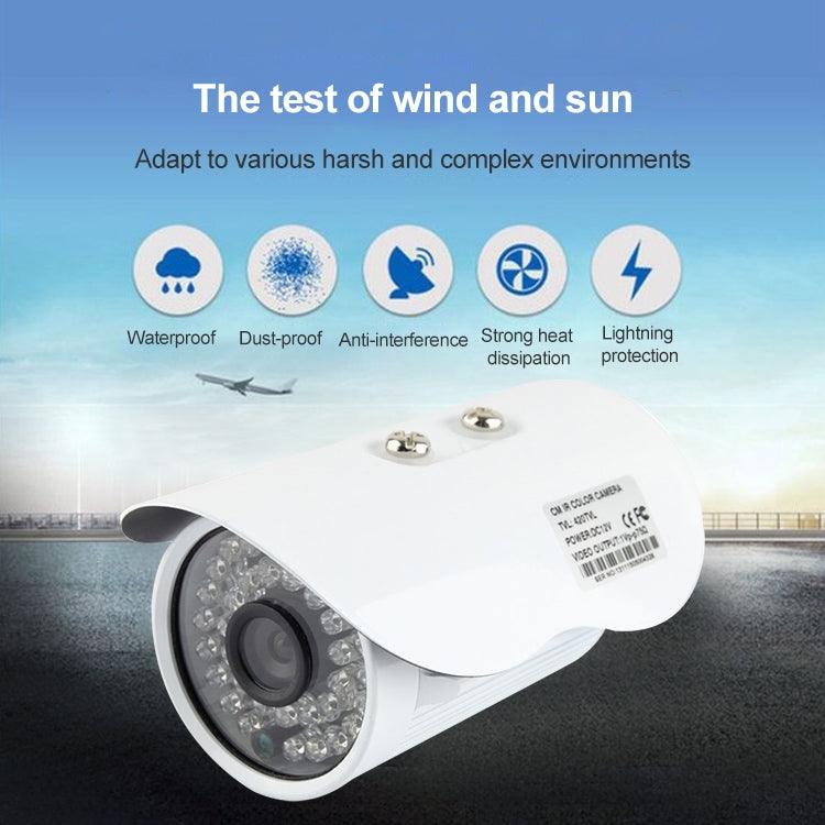 High-Performance 420TVL CMOS Infrared Security Camera with 36 LED Night Vision and 6mm Fixed Lens - 20m IR Capability