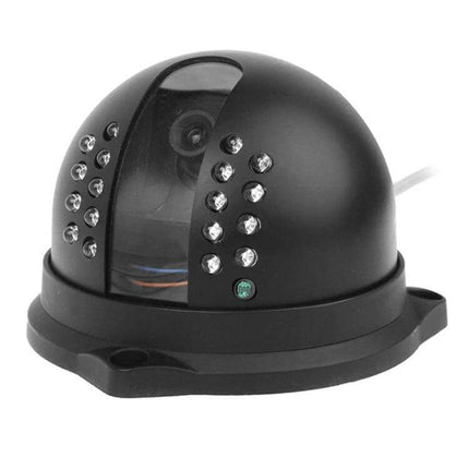 Sony Indoor Security Dome Camera with Night Vision black dome camera showing IR LEDs and lens for home and office monitoring