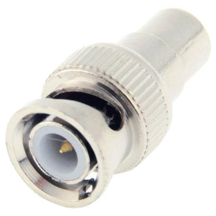 BNC Plug Terminator for Effective Signal Termination in Cables metal BNC terminator for CCTV and A/V to prevent reflections and interference