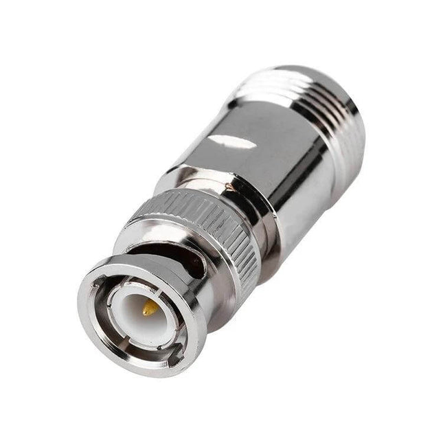BNC Plug to UHF Jack Connector for Antenna and Radio Use durable metal adapter for amateur radio and broadcast installations