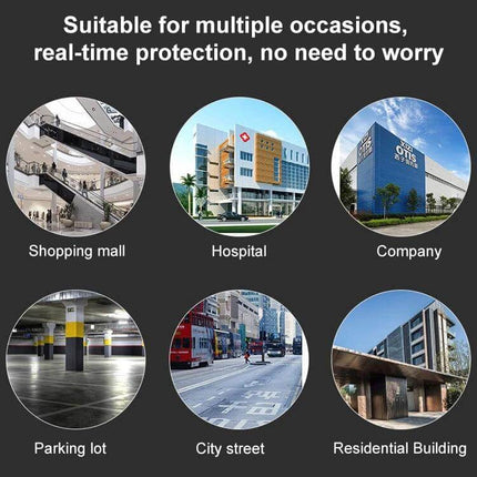 4-Channel Video Transmitter and Receiver for Camera Signals used to extend surveillance and RS485 control over single coax in malls, hospitals, parking lots