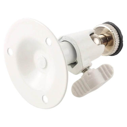 Sturdy Metal Mounting Bracket for Wall or Ceiling Security Camera Installation white adjustable bracket for indoor camera mounting