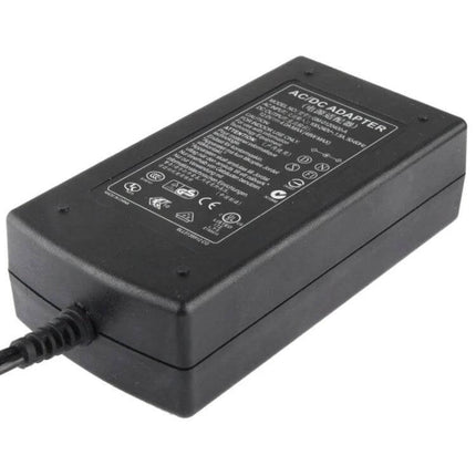 Universal 12V 4A AC Power Adapter for 8-Channel DVR Systems - black rectangular power brick for security DVR