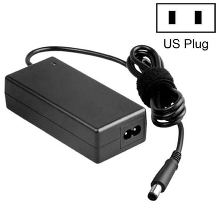 AC Power Adapter for 4-Channel DVR Security Systems, 12V 2A Output black rectangular adapter with US plug and DC barrel connector