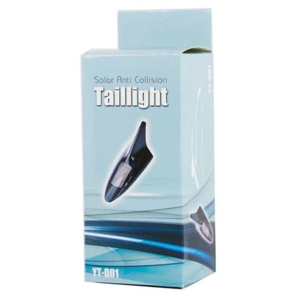 Solar Shark Fin Alarm Light for Cars High-Positioned