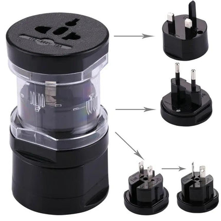 Universal Travel Adaptor for EU, AU, UK, and US Plugs