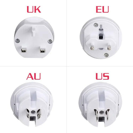 Universal Travel Adaptor for EU, AU, UK, and US Plugs