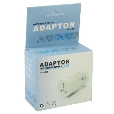 Universal Travel Adaptor for EU, AU, UK, and US Plugs