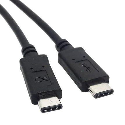 Cable for Connecting Phones and Tablets in Daily Use - black USB Type C charging and data cable with reversible connectors