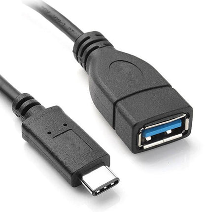 Type C USB Connector for Daily Device Links at Home - reversible USB-C to USB-A adapter cable for charging and data transfer