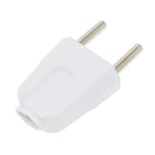 EU Plug Male / White