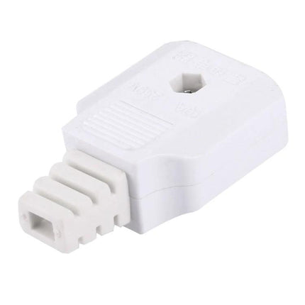 US to EU Travel Power Adaptor for International Device Charging white compact plug adapter for smartphones laptops