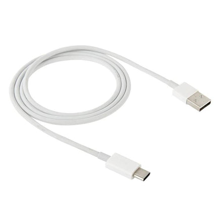 Practical USB Cable for Daily Device Charging and Transfers - white USB-A to USB-C cable for charging and data syncing