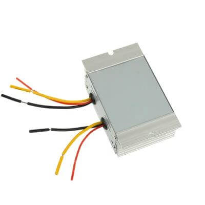 Car DC Power Step Down Transformer For Vehicle Accessories 24V to 12V 10A converter metal case for dash cams refrigerators LED lighting