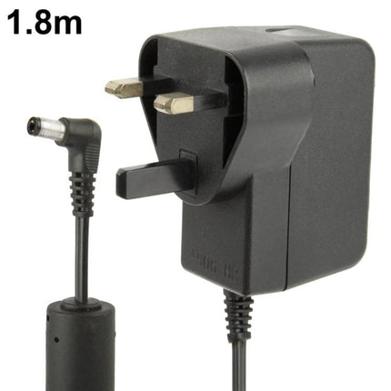 UK Mains Power Adapter for 5V 2A Devices with 5.5mm Connector - UK plug 1.8m cable, 5V DC 2A output for routers and speakers