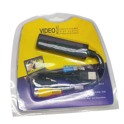 DVD Maker Portable USB Video Capture for Digitizing Home Videos - portable USB video capture device in retail packaging for digitizing VHS