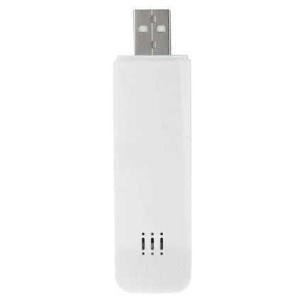 Portable Mini TV Stick for Watching and Recording TV on Computer - white USB TV tuner stick for laptop recording and live TV