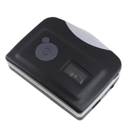 Ezcap 230 Converter for Digitizing Cassette Tapes to MP3 Files - black standalone unit with control buttons and cassette slot