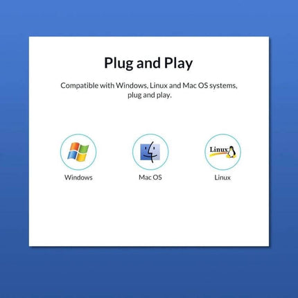 4-Port USB Hub for Connecting Multiple Devices in Black - compact plug and play hub compatible with Windows, Mac OS and Linux