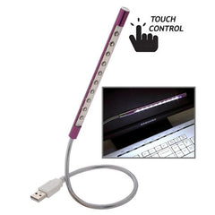 Portable 10-LED USB White Light with Flexible Design