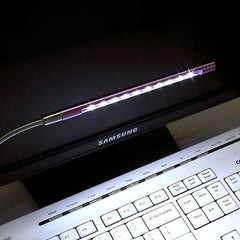 Portable 10-LED USB White Light with Flexible Design