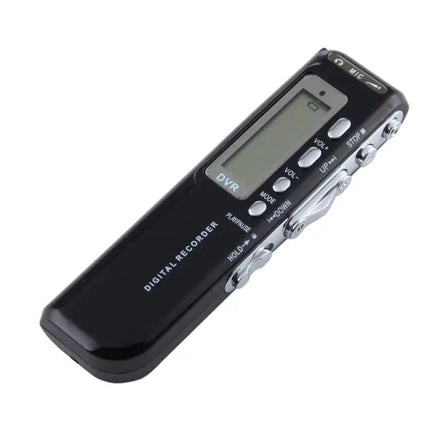 4GB Digital Voice Recorder MP3 Player With VOX Black