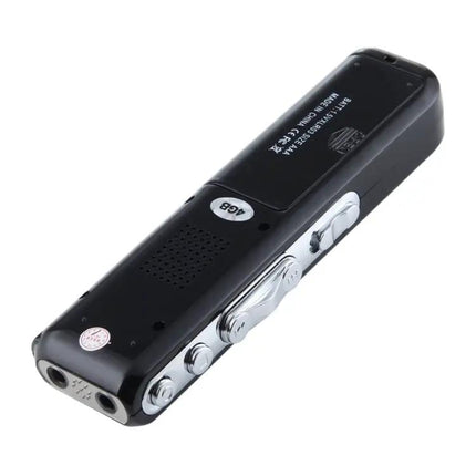 8GB Digital Voice Recorder MP3 Player Black VOX Phone