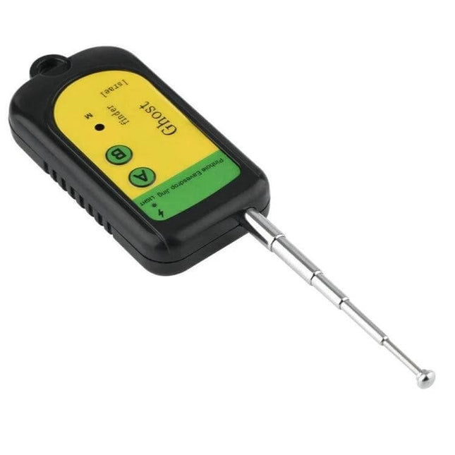 Portable Ghost Detector for Scanning Hidden Surveillance Devices handheld RF bug finder with telescopic antenna for privacy checks in meetings and personal conversations