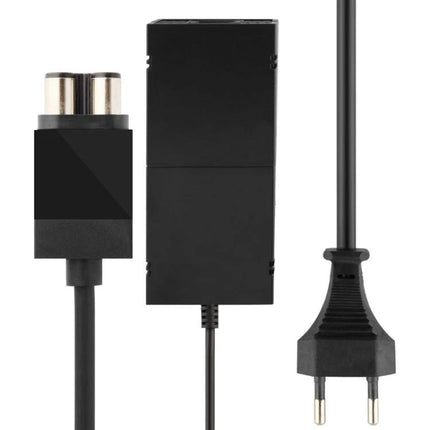 AC Adapter for Everyday Xbox One Gaming at Home - black replacement power supply with two-prong plug and connector