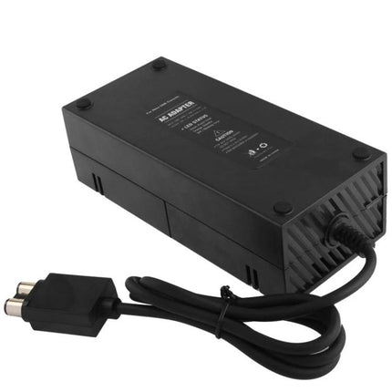 AC Adapter for Everyday Xbox One Gaming at Home - black replacement power supply with cable and connector