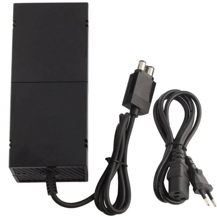 AC Adapter for Everyday Xbox One Gaming at Home black replacement power brick with cables, compatible 100-240V, durable gaming accessory