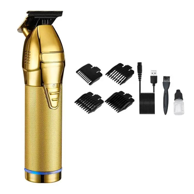 S9 USB Rechargeable Retro Electric Hair Clipper Set for Home Use