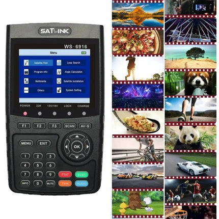 SATLINK Digital Satellite Signal Finder with LCD Display