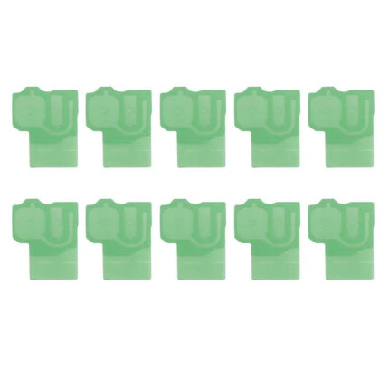 Replacement Adhesive for Everyday Phone Camera Lens Repairs – pack of 10 green Samsung Galaxy S8+ (G955) camera lens cover adhesives