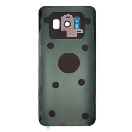 Daily Back Cover Replacement for Samsung Galaxy S8+ Use - green replacement back housing with camera lens cutouts and adhesive pads