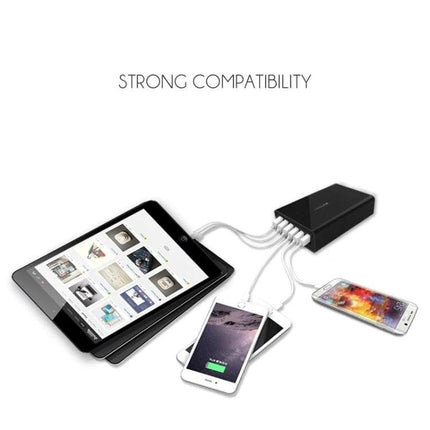VEDFUN USB Charger for Everyday Device Powering at Home and Travel — multiport quick charge hub powering tablets and smartphones at home and on the go