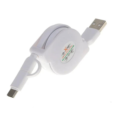 Compact USB-C Cable for Everyday Device Charging on the Go