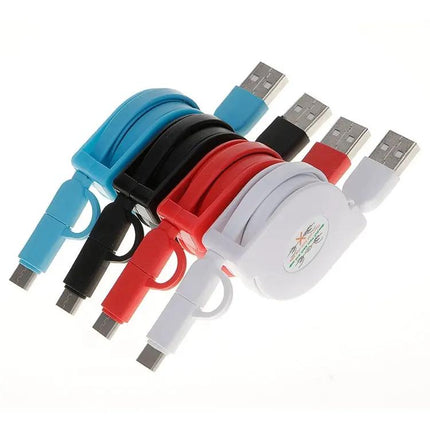 Compact USB-C Cable for Everyday Device Charging on the Go
