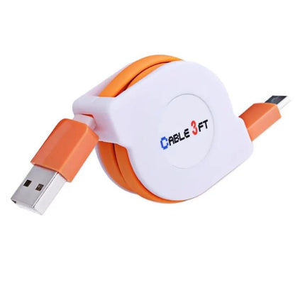 Compact Retractable USB-C Cable for Daily Device Charging