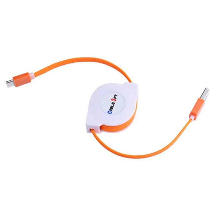 Compact Retractable USB-C Cable for Daily Device Charging