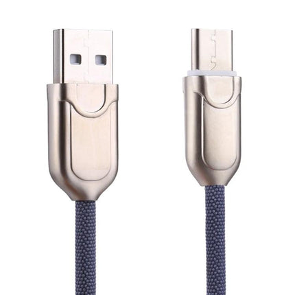 USB-C Cable for Everyday Phone Charging and Syncing, braided lightweight cable with USB-A to USB-C connectors for charging and syncing