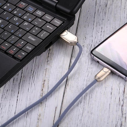 USB-C Cable for Everyday Phone Charging and Syncing connecting smartphone to laptop for charging and file transfer