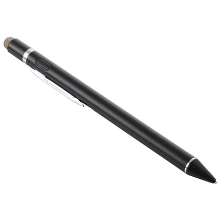 Active Rechargeable Stylus Pen for Precise Touch Screen Writing – sleek black rechargeable stylus for tablets and smartphones
