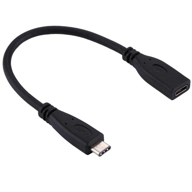 USB-C Adapter Cable for Everyday Device Charging Needs - black USB-C 3.1 male to female extension cable for desk, car, and portable charging