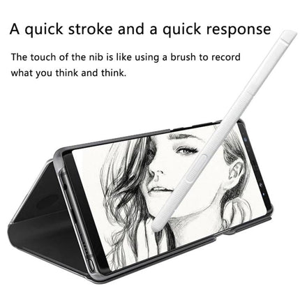 Samsung Galaxy Tab A 8.0 and 9.7 Stylus Pen for Note-Taking on tablet displaying sketch with white stylus