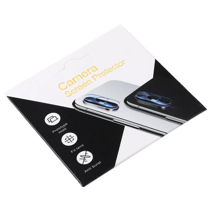 Soft Fiber Packaging Boxes for Camera Lens Film, 100 Pack - white/black camera lens screen protector packaging for safe storage and travel