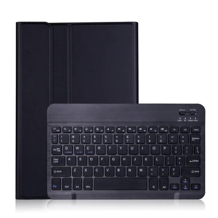 Samsung Galaxy Tab S6 10.5 Inch Bluetooth Keyboard Case with Pen Holder - slim black protective folio with detachable Bluetooth keyboard