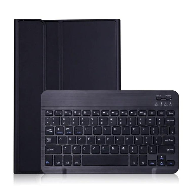 Samsung Galaxy Tab S6 10.5 Inch Bluetooth Keyboard Case with Pen Holder - slim black protective folio with detachable Bluetooth keyboard