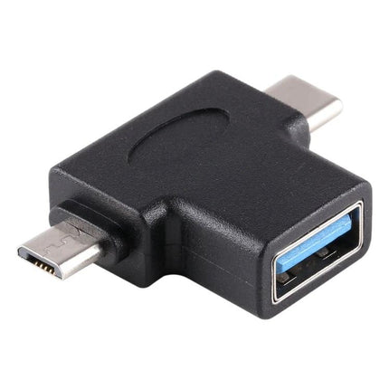 OTG Adapter for Connecting USB Drives on Daily Devices - compact USB-C to Micro USB OTG connector for phones and tablets